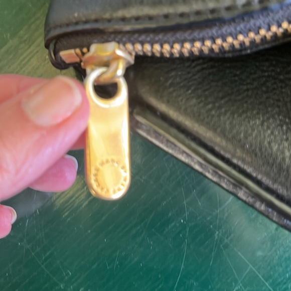 Marc Jacobs Black Crossbody Bag with Gold Accents - Picture 3 of 8